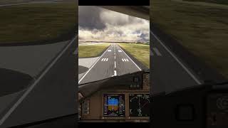 Pilots Eye United B777 Landing At KIAD ✈ MSFS  2020 aviation msfs2020 shorts [upl. by Stoneman281]