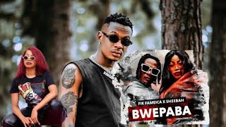 Bwepaba  Fik Fameica ft SheebahLyrics Video [upl. by Hunger]