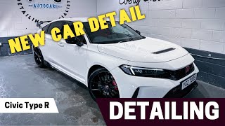 Detailing the new FL5 Honda Civic Type R [upl. by Ecenaj]