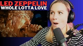 WOW Led Zeppelin  Whole Lotta Love REACTION [upl. by Arodasi]