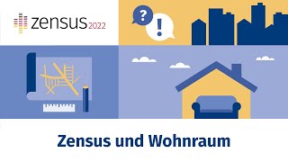 Zensus 2022 und Wohnraum  Offizielles Erklärvideo [upl. by Laehpar]