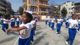 senior drills dancewakawaka at golden peak high schoolgphs [upl. by Coit]