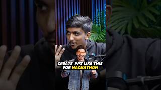 Create a PPT for a Hackathon Here’s How 🛠️ Tamil  presentation for hackathon [upl. by Mulloy714]