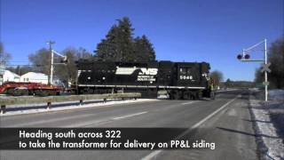 MampH Railroad Moves Transformer [upl. by Doowyah]