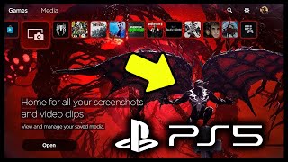 How to Change Your Background amp Theme on PS5  Easy Customization Tutorial [upl. by Norrag]