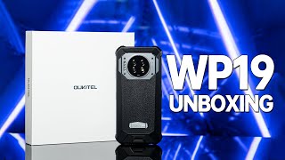 Unboxing Oukitel WP19 Rugged SmartphoneWorlds Biggest 21000mAh Battery and 64 MP Triple Cameras [upl. by Ardnaeel]