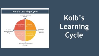 Kolbs Learning Cycle Explained with Example [upl. by Alius]