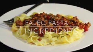 Paleo Pasta RecipeGluten Free [upl. by Aloiv]