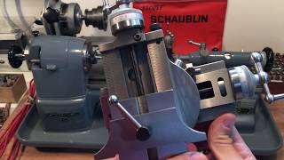 Almost new Schaublin 70 High Precision Lathe Collection [upl. by Jonas121]