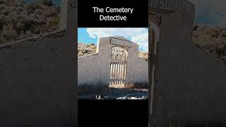 Junction Cemetery Utah The Cemetery Detective shorts cemetery utah graves [upl. by Earezed]