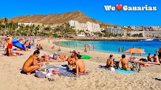 Gran Canaria Anfi del Mar Beach Life November 2021  We❤️Canarias [upl. by Bentlee]