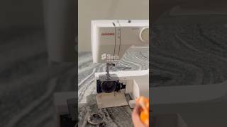 Janome sewing machine oiling janomesewingmachine tailoring shortsfeed shortsviral shortvideo [upl. by Korry]