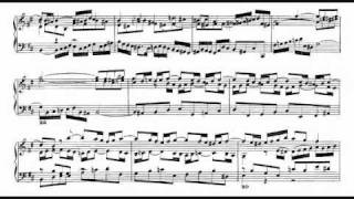 Bach  Fugue in B minor  Book I  Gulda [upl. by Mackintosh]