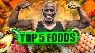 TOP 5 FOODS That Will Help BUILD MUSCLE FAST [upl. by Ready687]