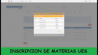 Inscripción de Asignaturas en Línea UES  Video Tutorial [upl. by Tacye]