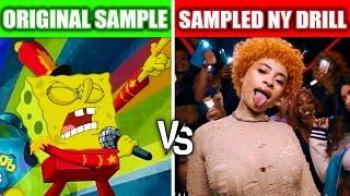 ORIGINAL SAMPLE VS SAMPLED NY DRILL SONGS PART 3 [upl. by Shirberg739]