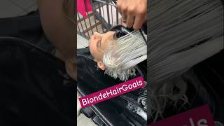 How to Platinum Blonde Hair Dye haircuttingessentials haircoloring platinumblondehair hairstyle [upl. by Omor767]