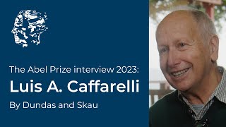 Luis A Caffarelli  The Abel Prize Interview 2023 [upl. by Stutman82]