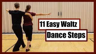 11 Easy American Waltz Steps [upl. by Anaujal]