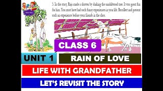 CLASS6ENGLISHLife with Grandfather LETS REVISIT THE STORY ANSWERSFULL CHAPTERKERALA SYLLABUS [upl. by Polash]