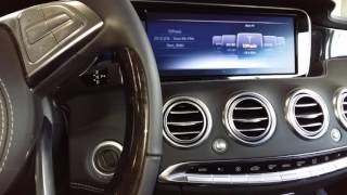 Burmester sound system mercedes s class coupe [upl. by Dahij]