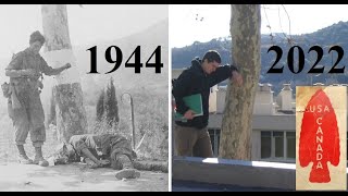 Time travel back to 1944  Haunting quotthen and nowquot WWII photos from the southern France Invasion [upl. by Valentia]