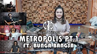 Dream Theater  Metropolis Part 1  COVER by Sanca Records ft Bunga Bangsa [upl. by Adabel]