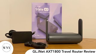 This Travel Router Is So Powerful It Has A Fan  GLiNet AXT1800 Travel Router Review [upl. by Swords]