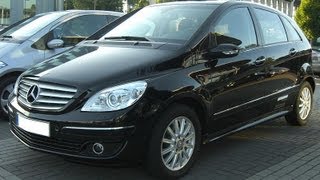 Как заменить воздушный фильтр кабины на Mercedes B Class W245 [upl. by Dasi]