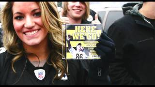 Here We Go Steelers 20102011  Roger Wood Official Music Video [upl. by Akcinat]