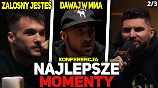 ADRIAN CIOS VS WSZYSCY  KONFERENCJA PRIME MMA X  NAJLEPSZE MOMENTY 22 [upl. by My]