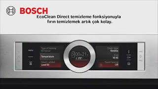 Bosch Ankastre Serie 8  EcoClean Direct Temizleme Fonksiyonu [upl. by Pfeifer]