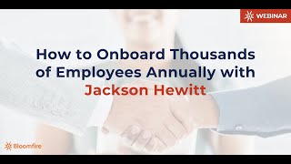 How Jackson Hewitt onboards thousands of employees annually [upl. by Thorin]