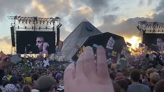 Sam Fender  Pyramid Stage  Glastonbury 2022 “Seventeen Going Under” [upl. by Notse]