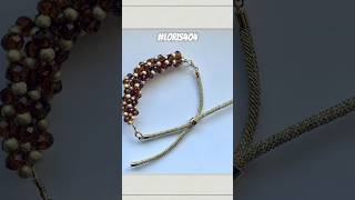 loris404 subscribe bracelet handmade runway diy luxurybracelet creative trending viral [upl. by Eustache650]