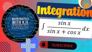 Integrate sin xsin x  cos x dx।।12 Math।।। important integration।।cbsewbchse [upl. by Giah]