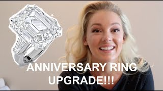 ANNIVERSARY RING UPGRADE SURPRISE [upl. by Ardekal349]