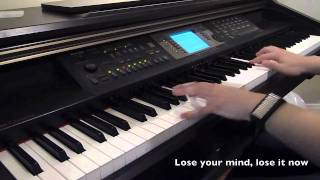 Take It Off  Keha Piano Cover with LYRICS [upl. by Suoirrad]