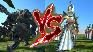 Black Orcs Max Rank VS Swordmasters of Hoeth Total War Warhammer 3 [upl. by Otanod]