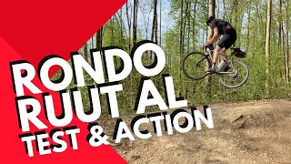 Gravel Bike Test RONDO RUUT AL 2 2020 in ACTION [upl. by Akinnej]