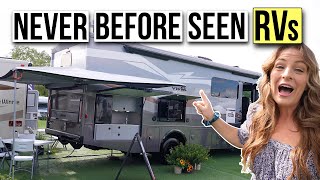 15 Amazing RV Tours amp What’s New for 2023 at the Hershey RV Show [upl. by Noizneb308]