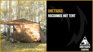 OneTigris ROCDOMUS Hammock Awning amp Hot Tent [upl. by Glyn176]