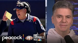 Bill Belichick getting a taste of his own standards with Patriots  Pro Football Talk  NFL on NBC [upl. by Anamor152]