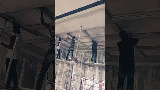 duplex height ceiling work at Karimnagar [upl. by Ahsitauq]