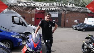 AP Workshops  Sunny June Walkround [upl. by Htidirem337]