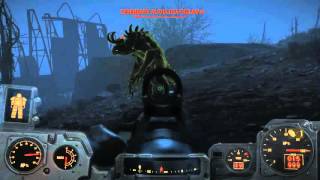 Fallout 4 Vertibird vs Deathclaws [upl. by Aihcropal628]