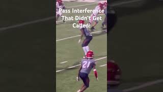 Pass Interference That Didn’t Get CalledGodpassfootballsportscampingRvlifervrvliving [upl. by Kimberlee]