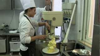 2 Michelin star making of Italian ice cream [upl. by Aihtenyc134]