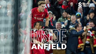 Inside Anfield Liverpool 40 Arsenal  Reds emphatic in Saturday night victory [upl. by Asenav]