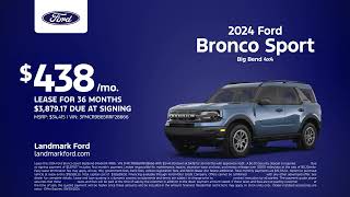 Ford Bronco Sport 09252024 4347986 [upl. by Eiryk537]